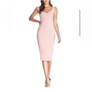 Dress The Population ELLE Dress New With Tags NWT Blush Pink color Small. DTP